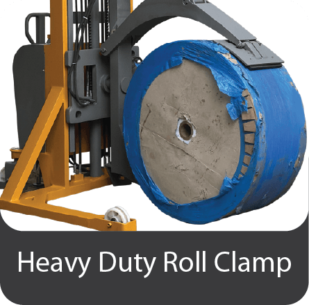 Manual Roll Rotator - Heavy Duty Roll Clamp